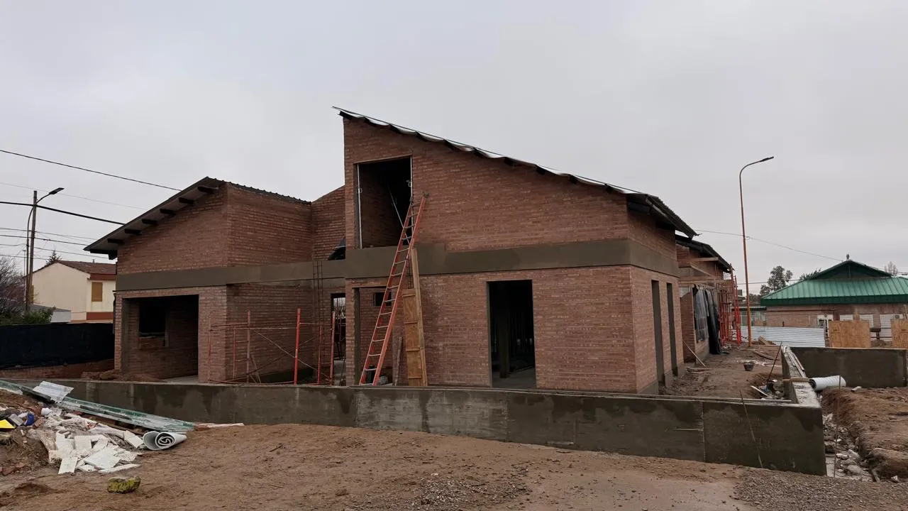 Centro Oncológico Plaza Huincul — avance de obra 2